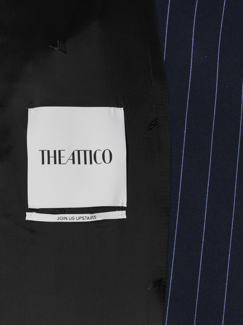 ''GLEN'' BLUE NAVY AND WHITE BLAZER 4