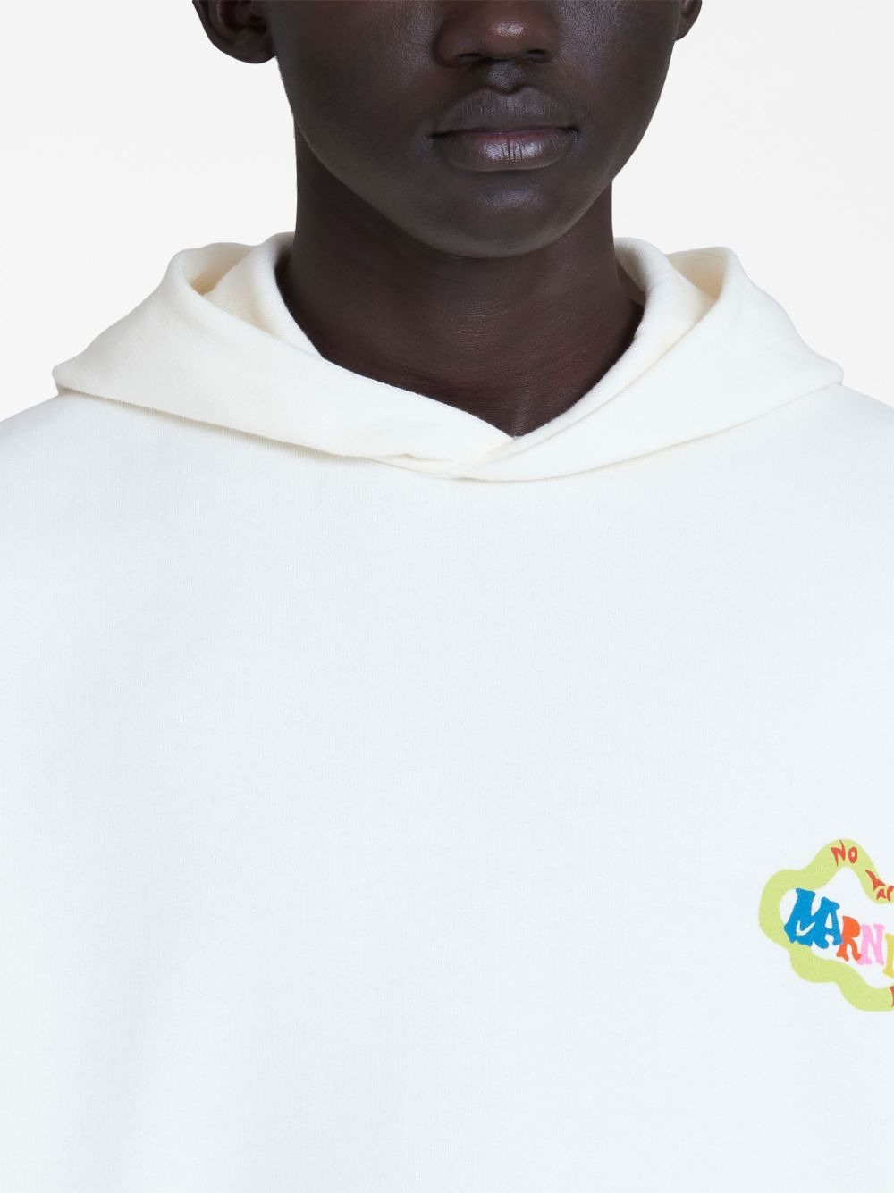 logo-print hoodie - 5