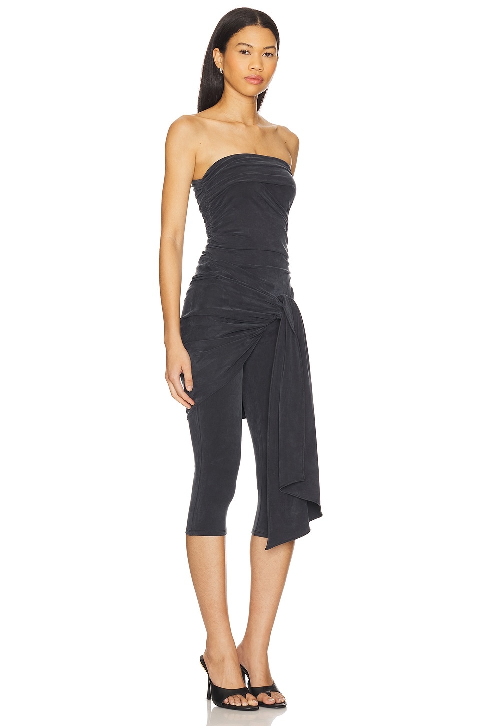 Prestyled Strapless Wrap Catsuit - 2