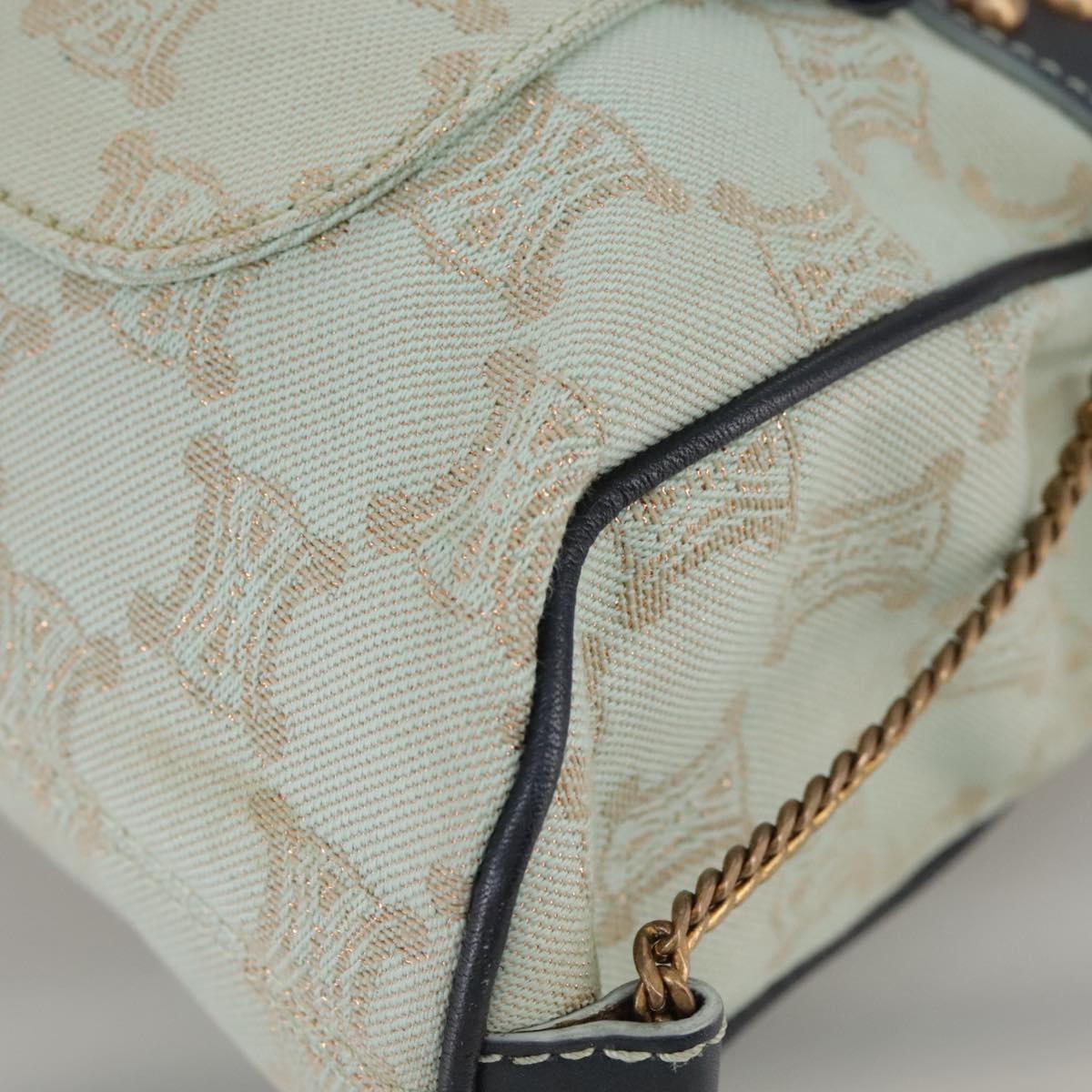 CELINE Paris Macadam Canvas Boogie Hand Bag Peppermint - 16