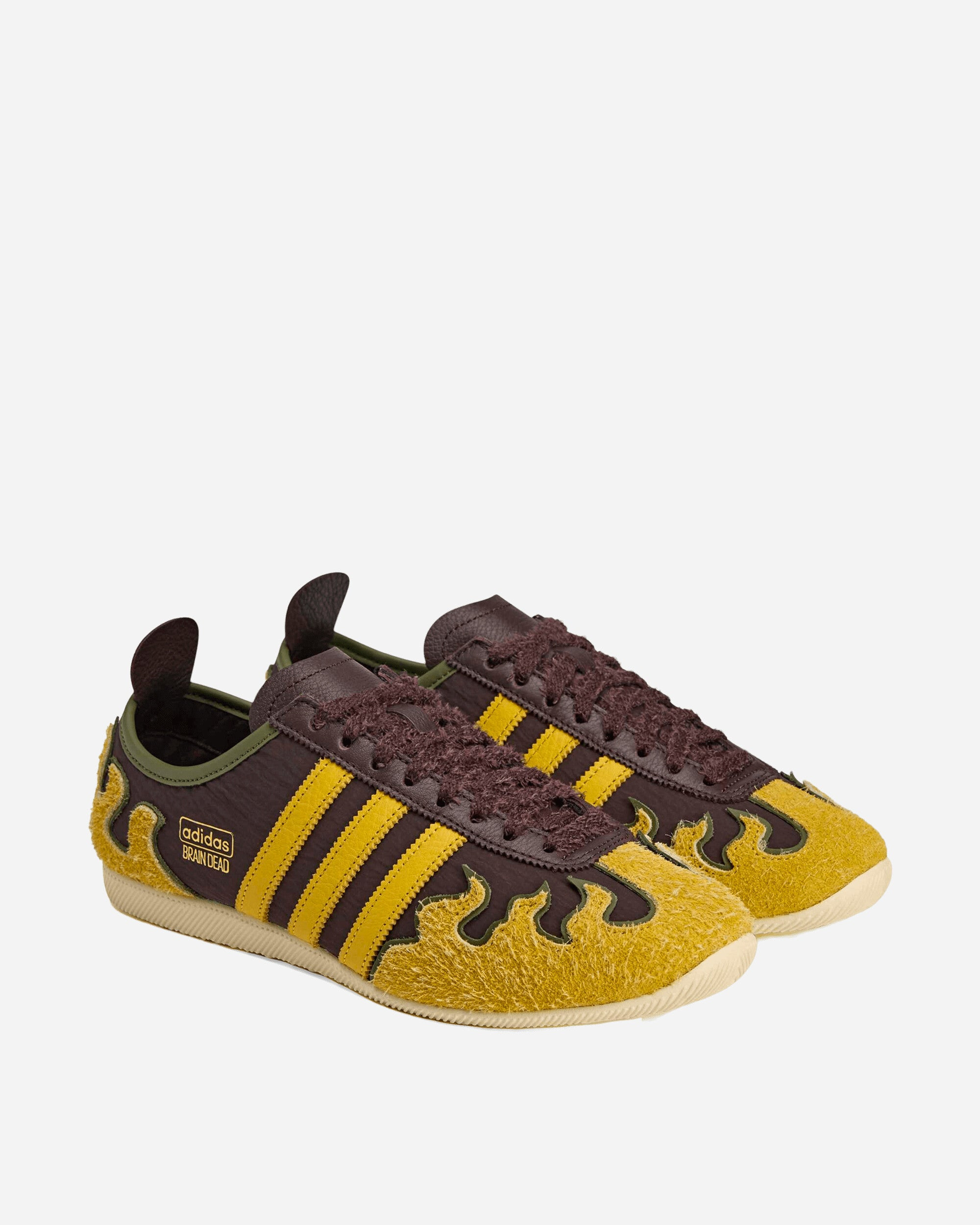 Brain Dead Japan Sneakers Shadow Brown / Yellow - 2