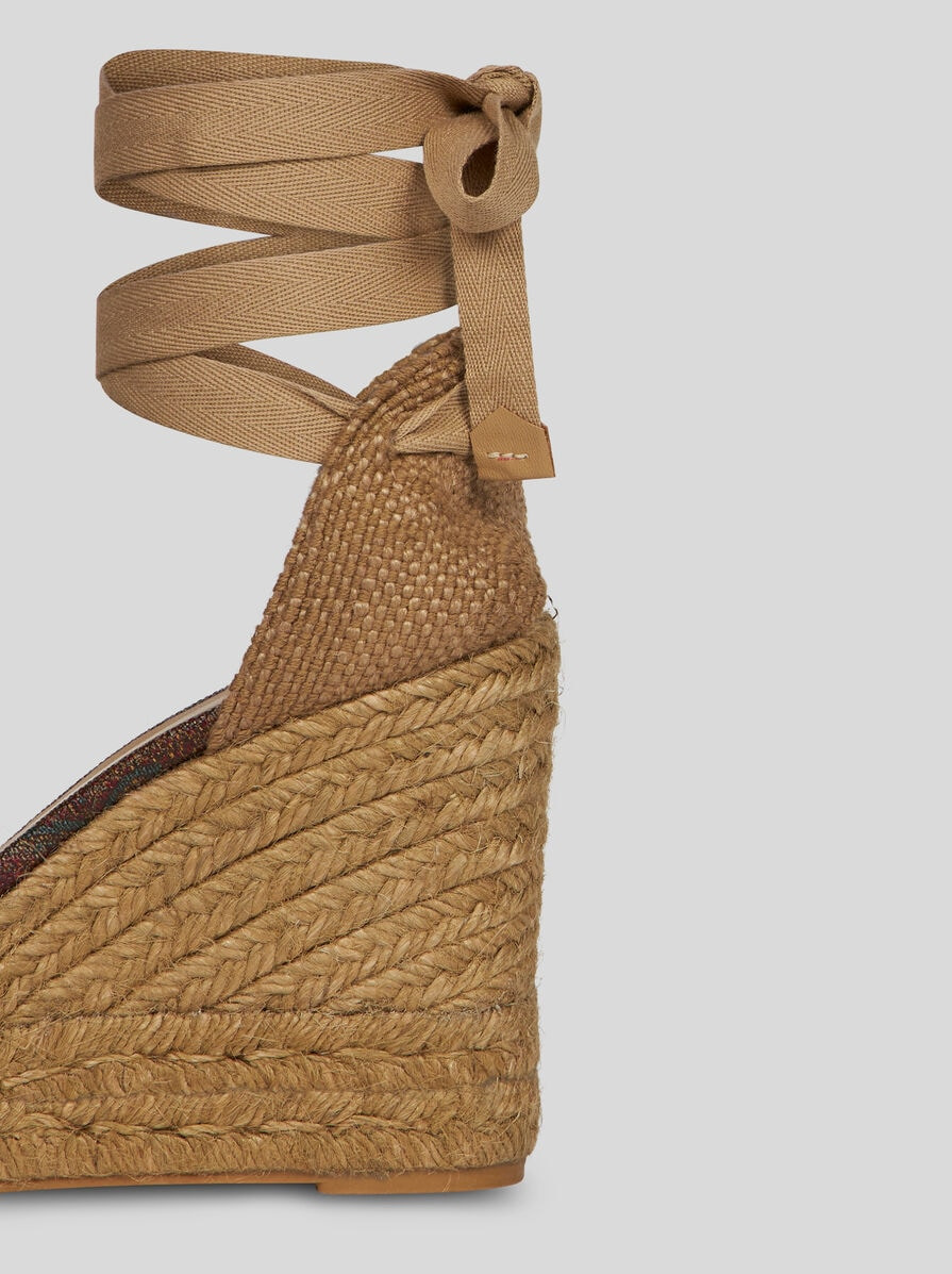 PAISLEY WEDGE ESPADRILLES - 6