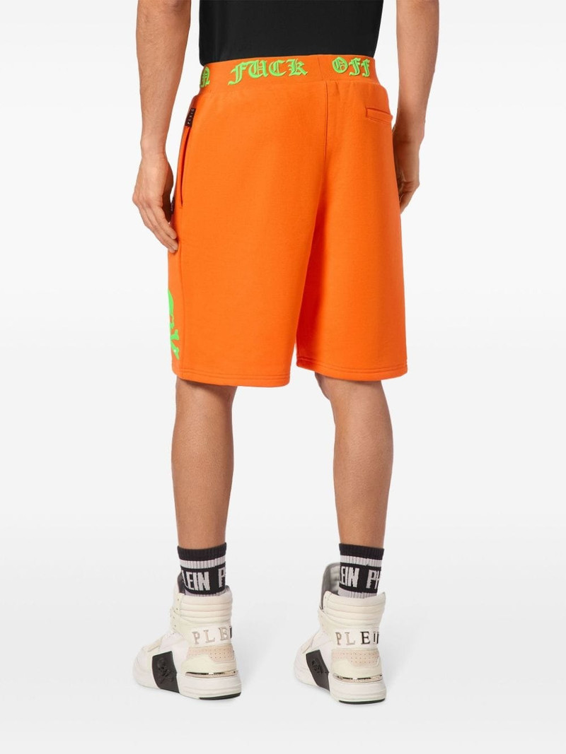 logo-print cotton-blend shorts 3