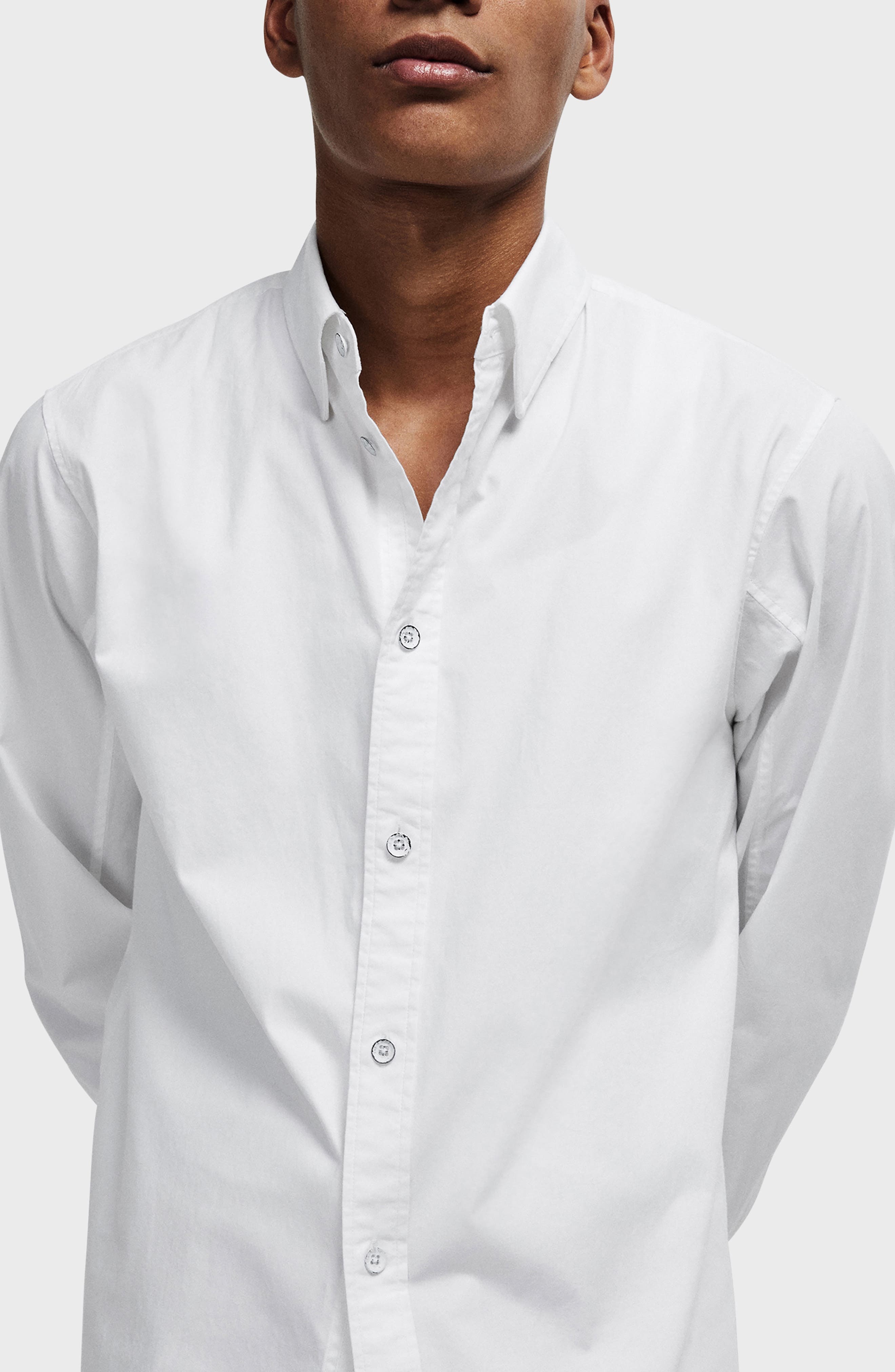 Fit One Zac Slim Fit Stretch Button-Up Shirt - 2