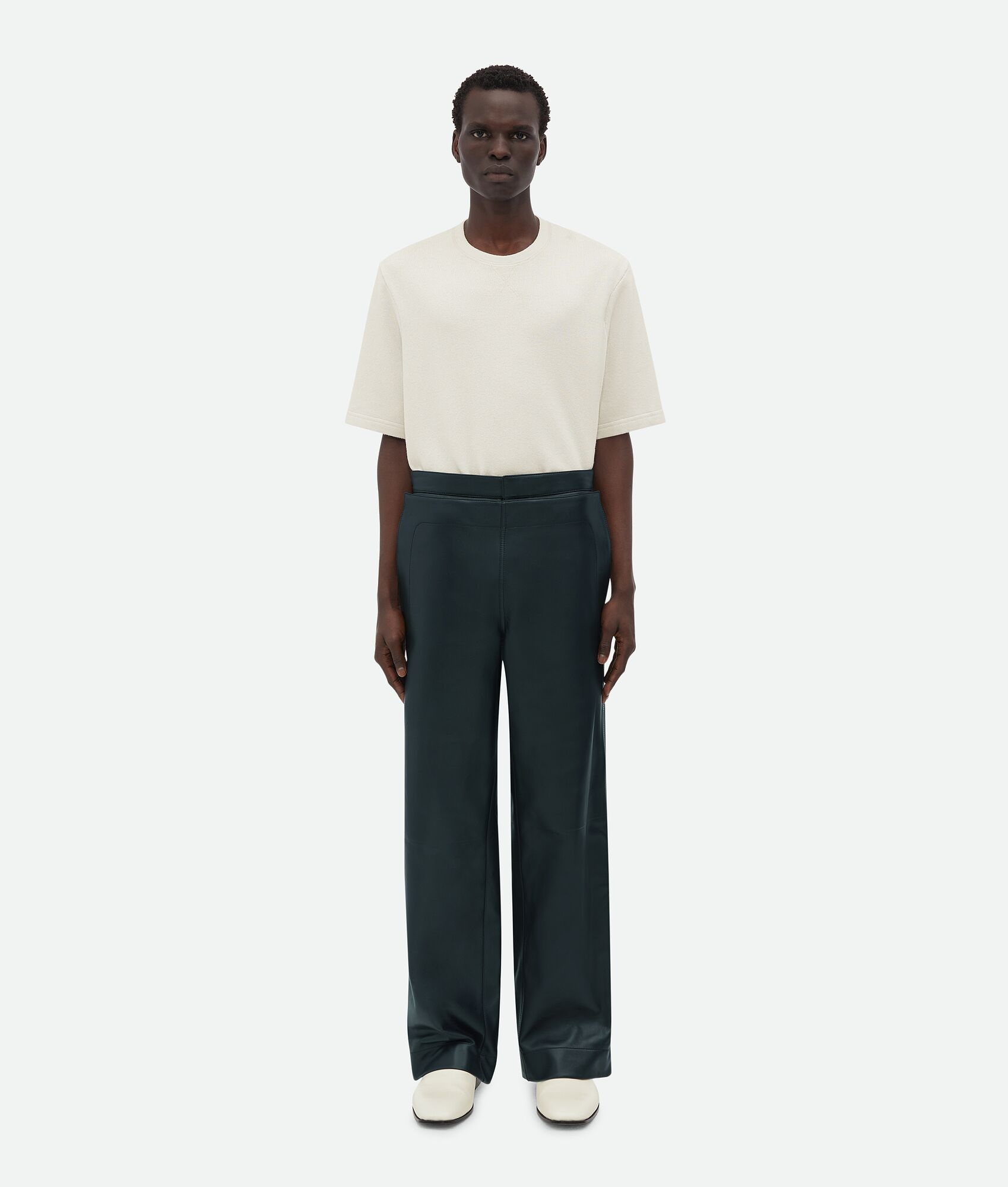 Leather Sailor Trousers - 4