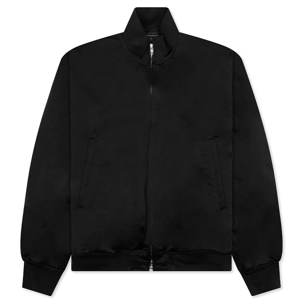 PUZZLE BOMBER WOVEN JACKET - BLACK - 1