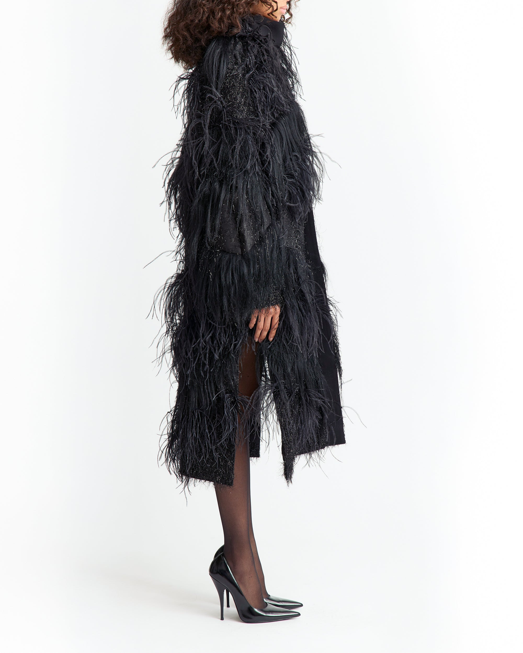 AZRA COAT IN TEXTURE - 3