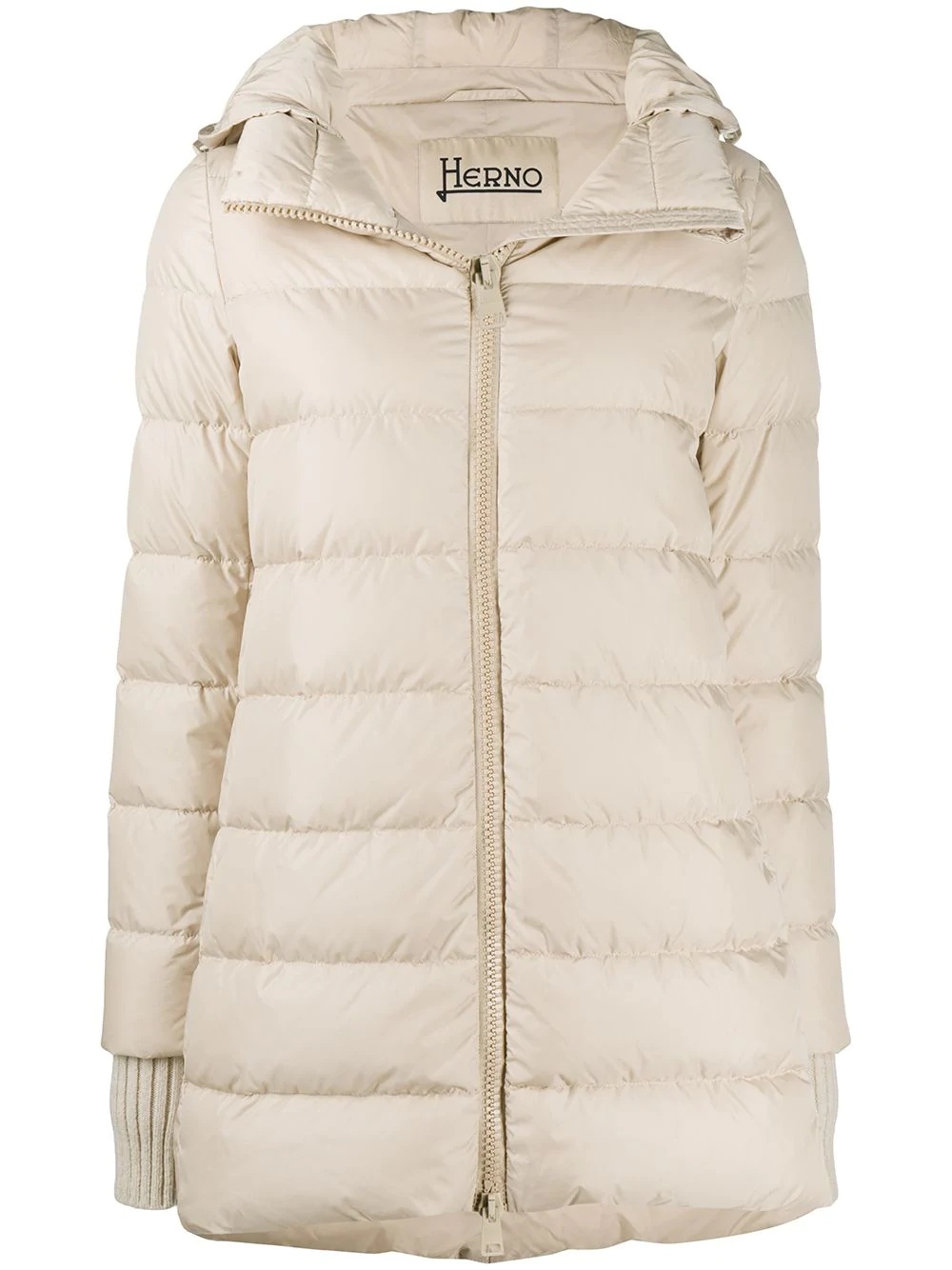 long line puffer jacket - 1