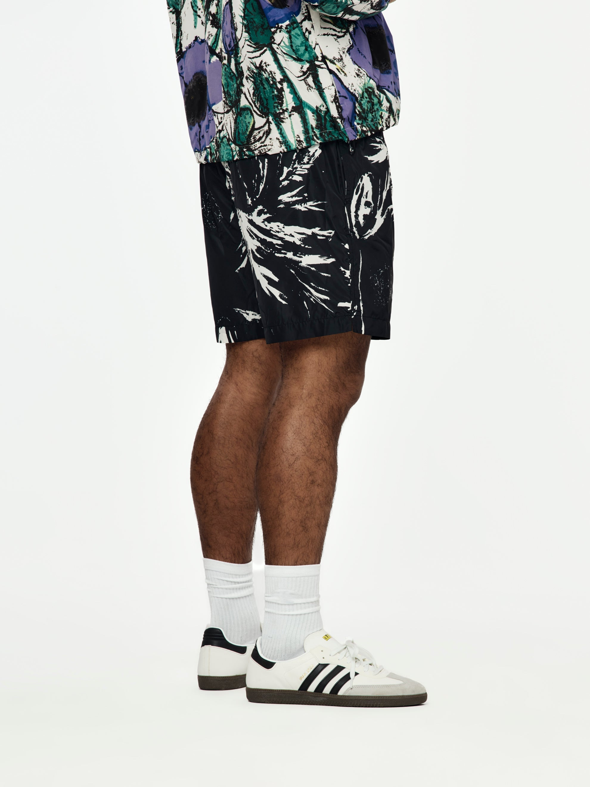 ALTHEA SHORTS (BLACK/ WHITE) - 2