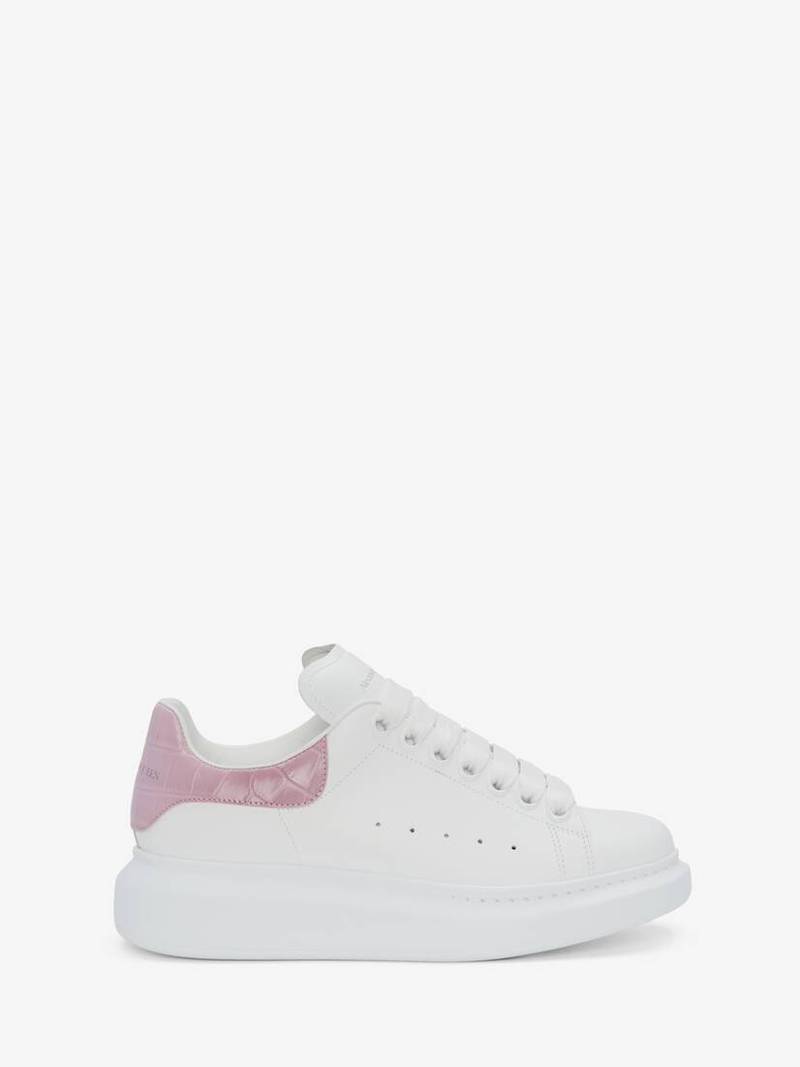 Women's Oversized Sneaker in White - 1