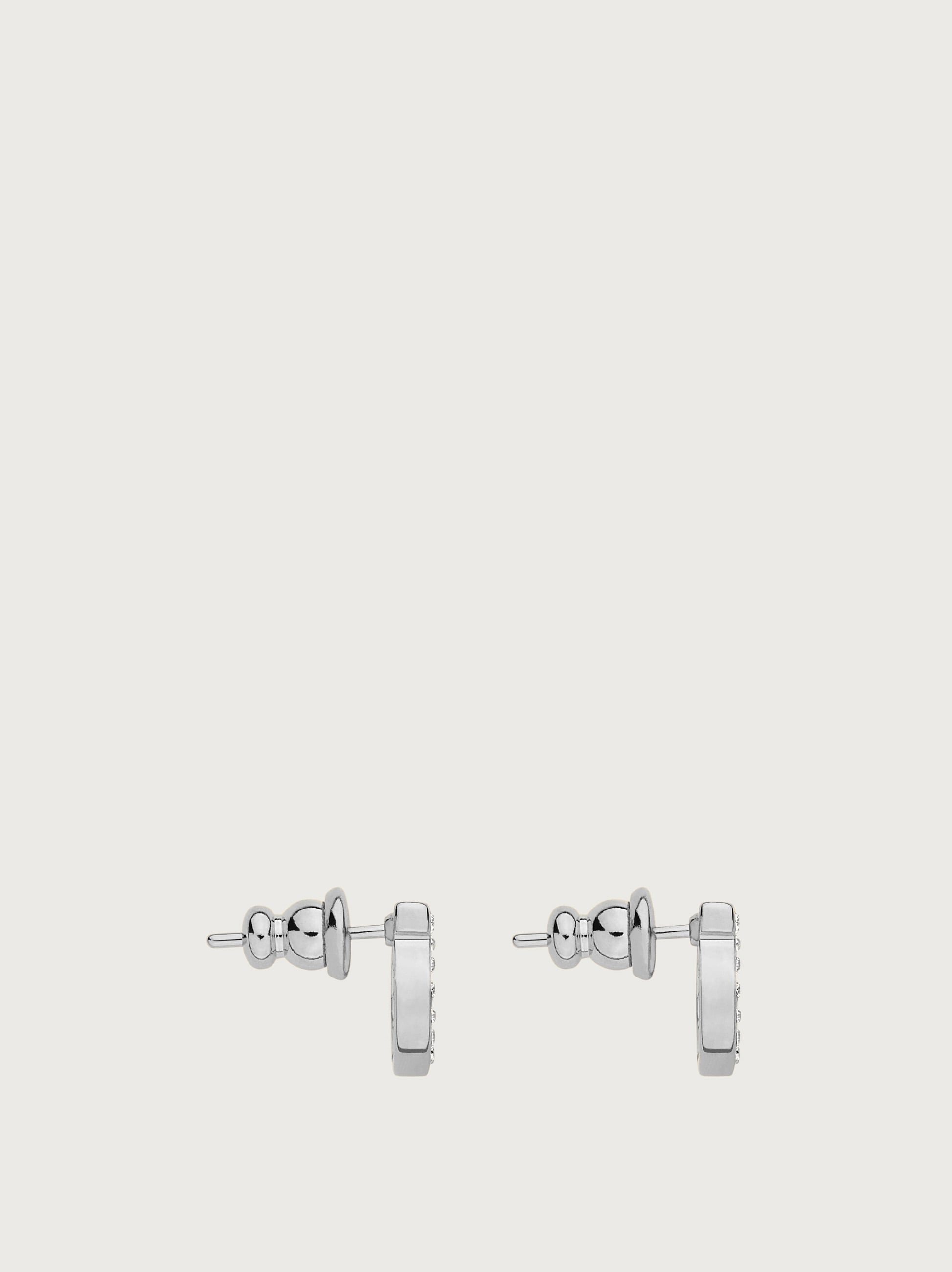 Gancini crystals earrings (S) - 3