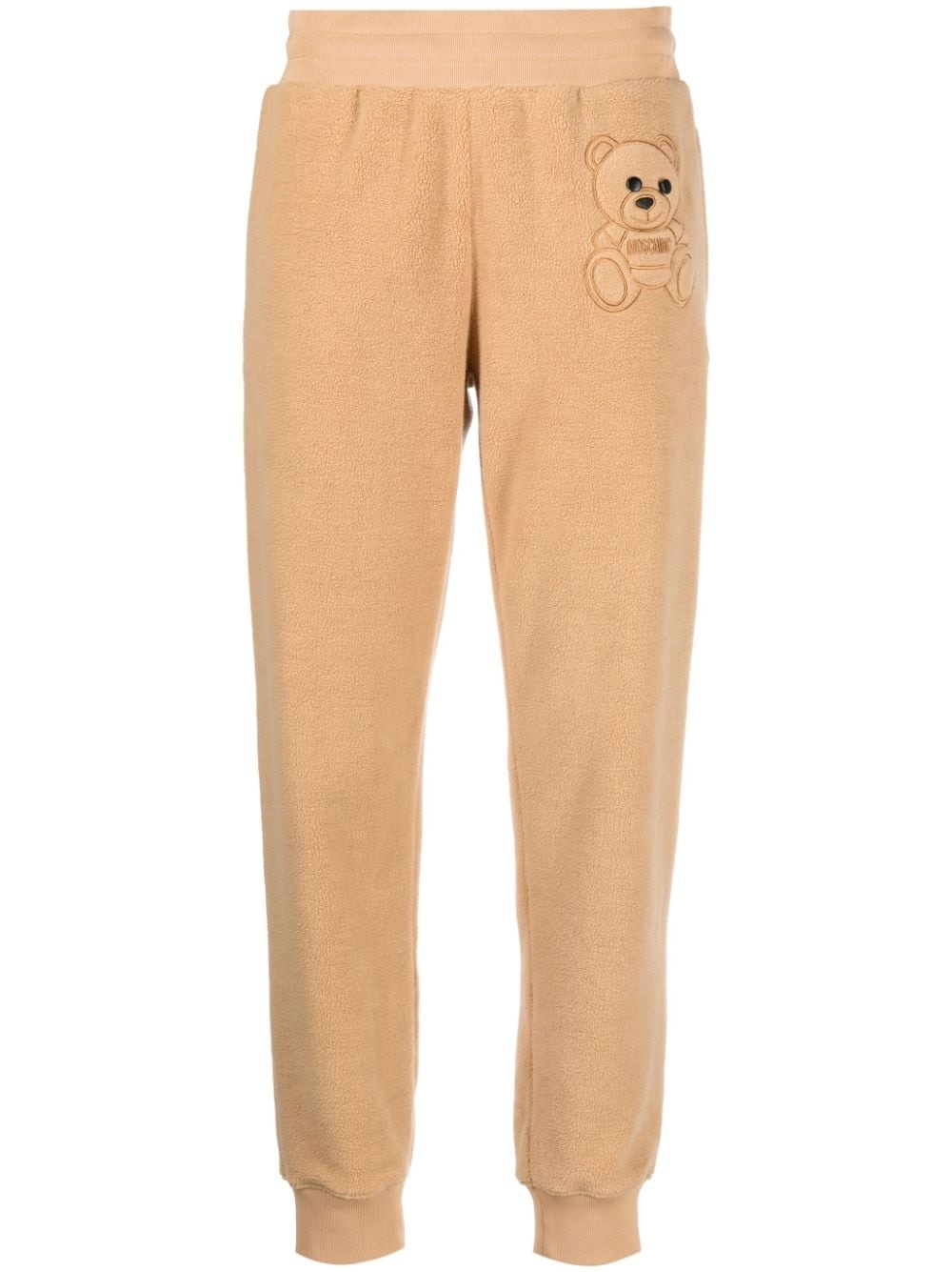 Teddy-bear detail cropped trousers - 1