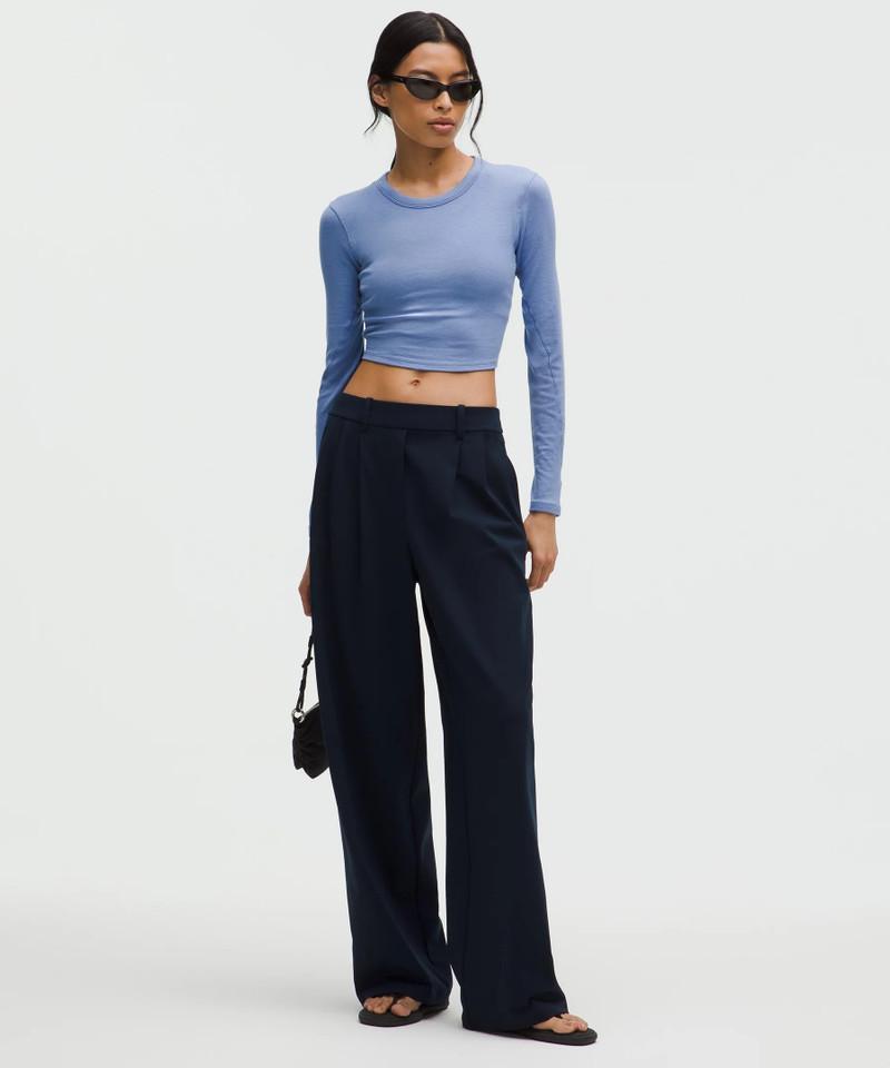 lululemon Hold Tight Straight-Hem Cropped Long-Sleeve Shirt outlook