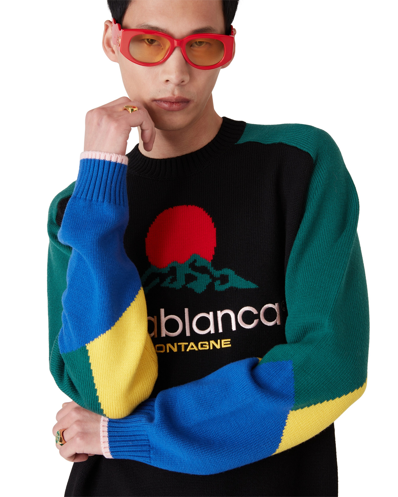 Montagne Merino Jumper | Casablanca Paris - 4
