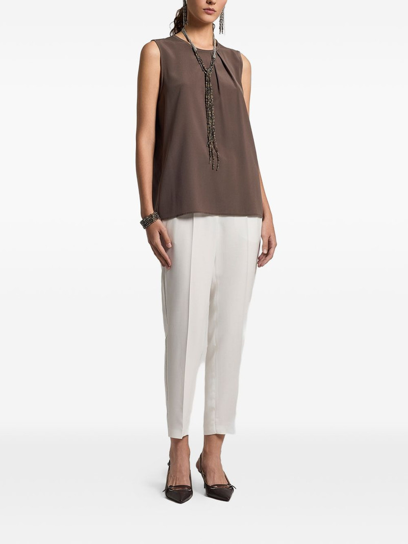 PESERICO cady trousers outlook