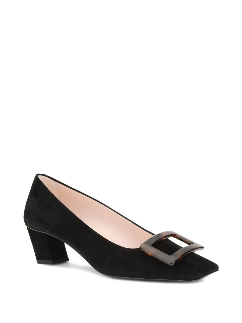 45mm tortoiseshell buckle pumps - 2