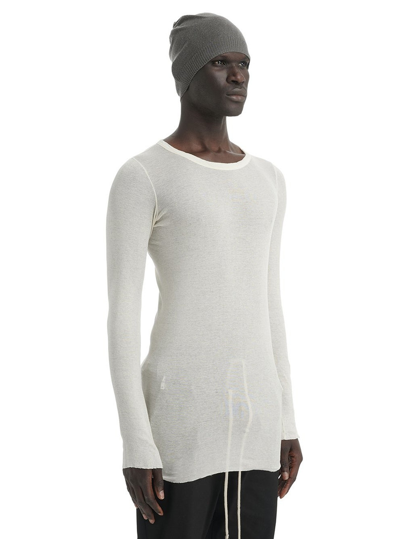 Grey Ribbed Beanie 4