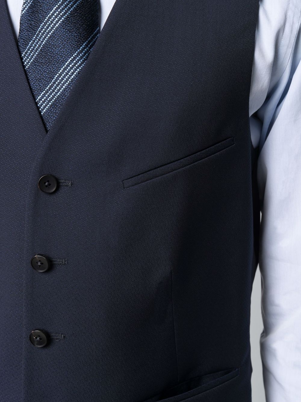 fitted single-breasted suit - 6