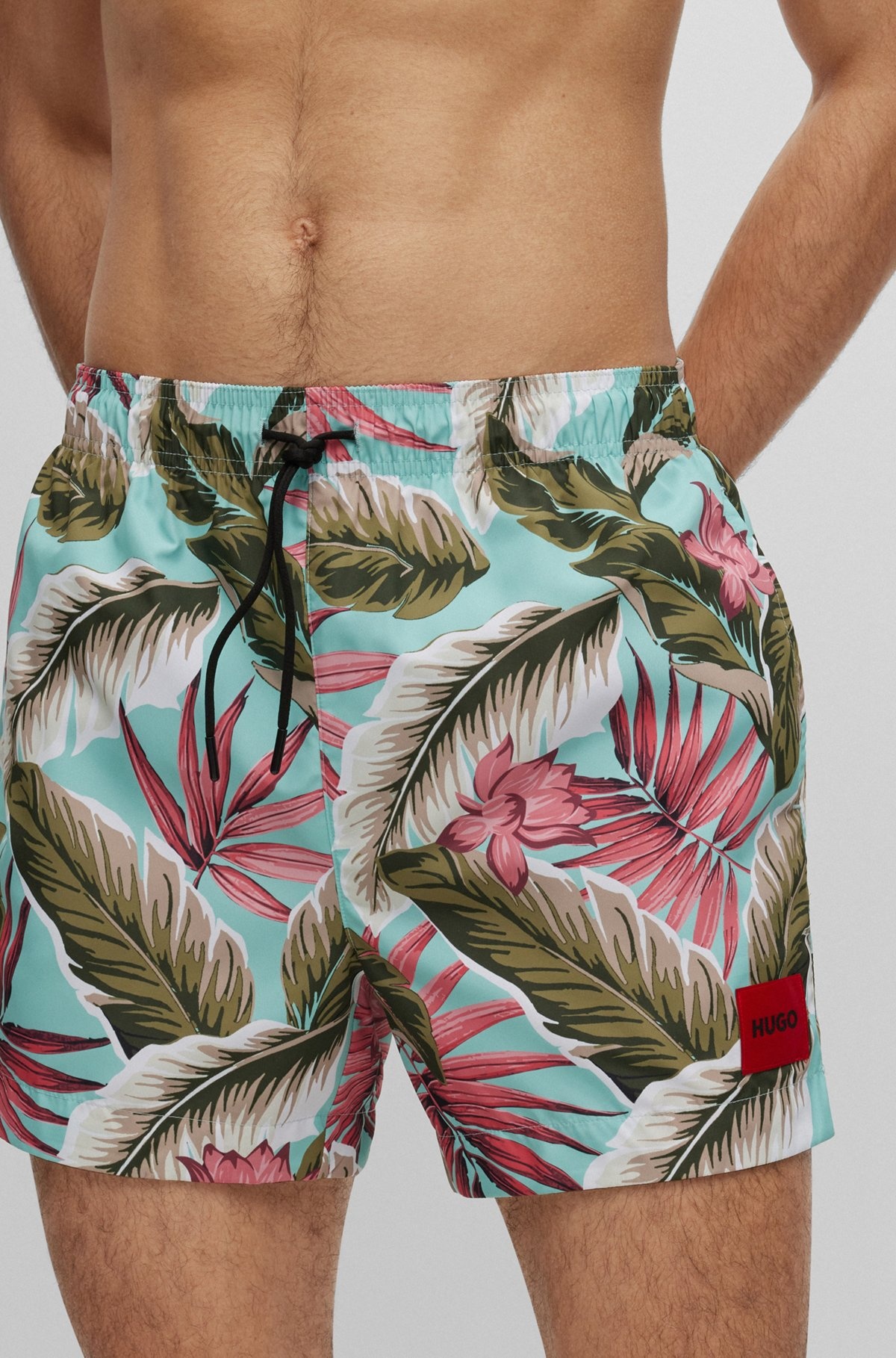 QUICK-DRY SWIM SHORTS - 3