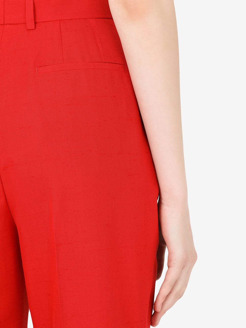 high-waist tailored suit trousers - 5