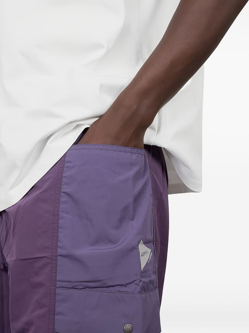 patchwork cargo shorts 5