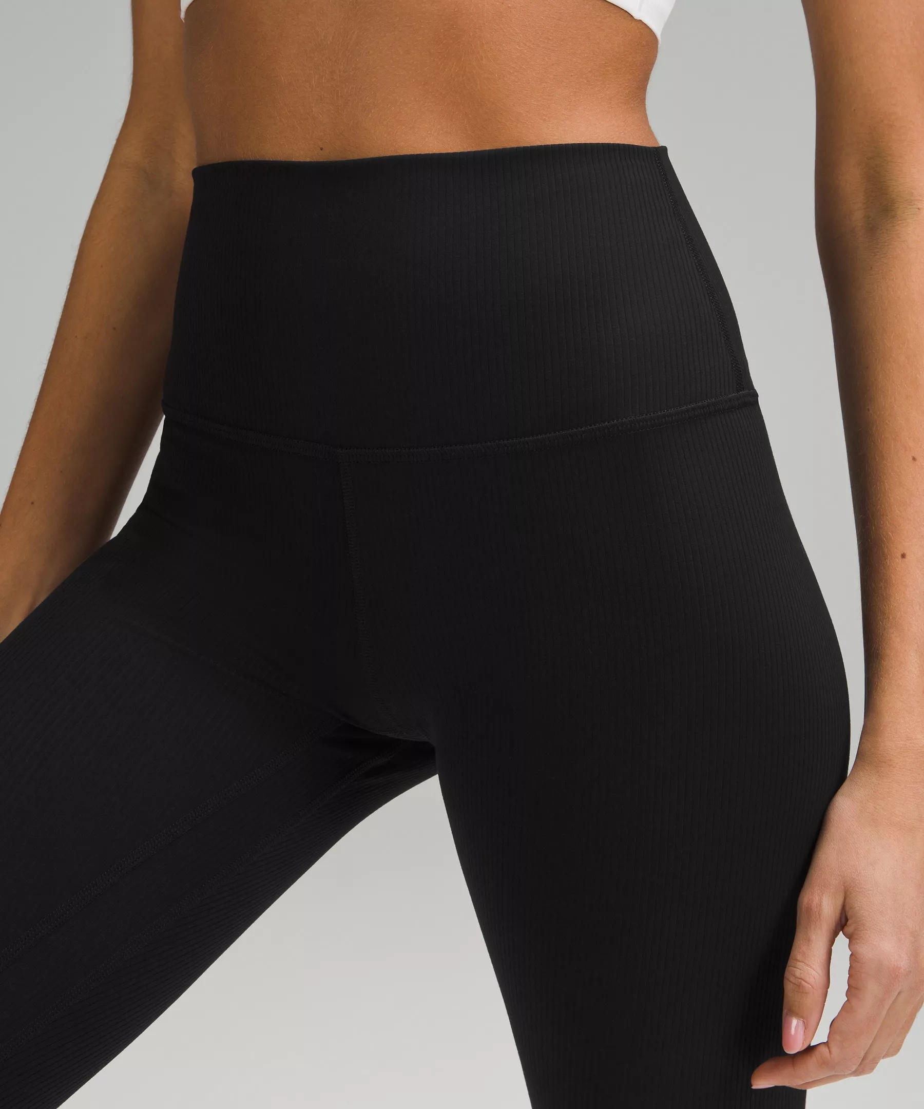 lululemon Align™ High-Rise Ribbed Crop 23" - 4