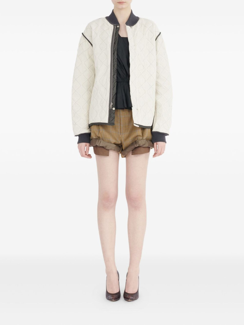 Maison Margiela quilted bomber jacket outlook