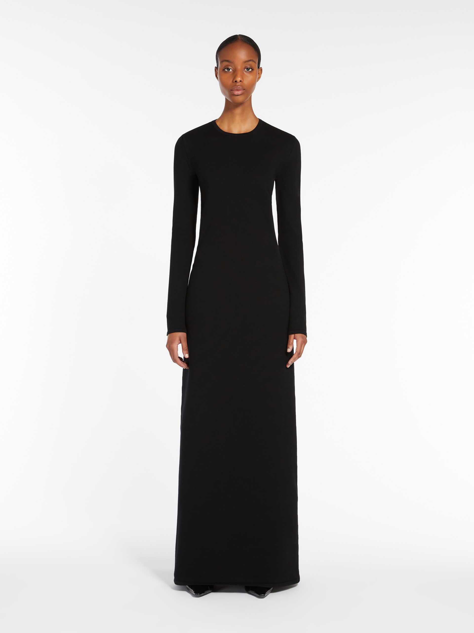 FUMANA Slim-fit stretch yarn dress - 3