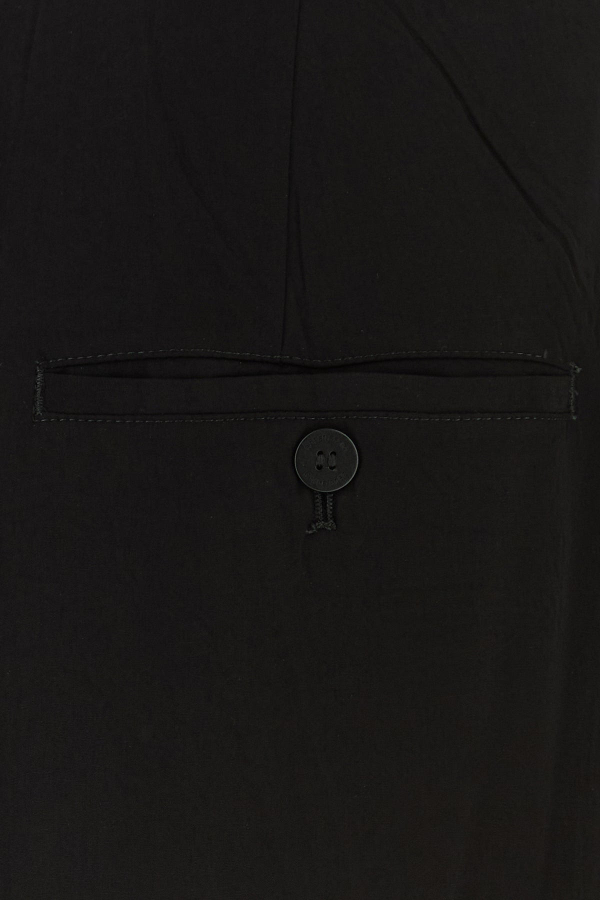 Black lyocell wide-leg pant - 5