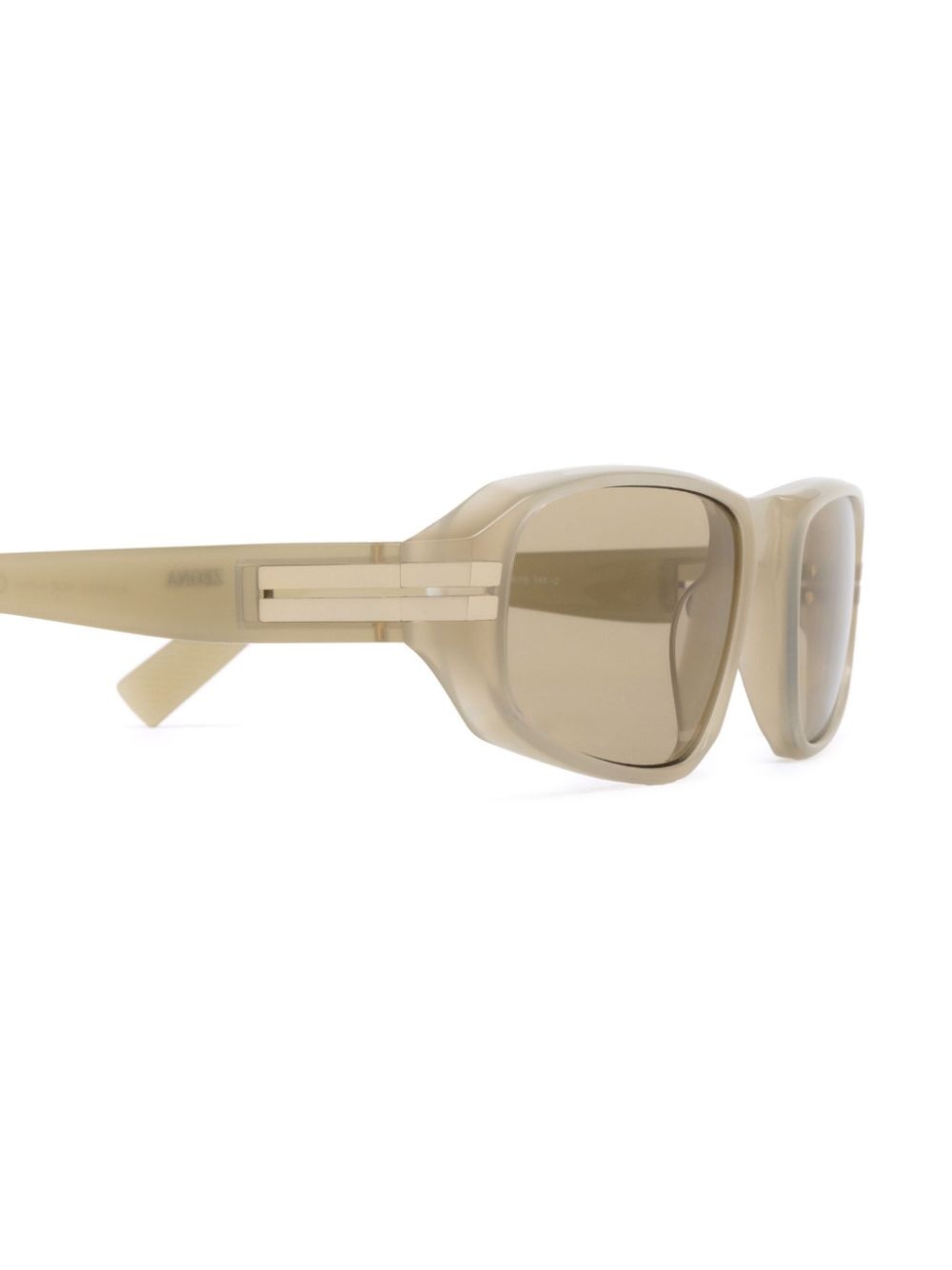 oval-frame sunglasses - 3