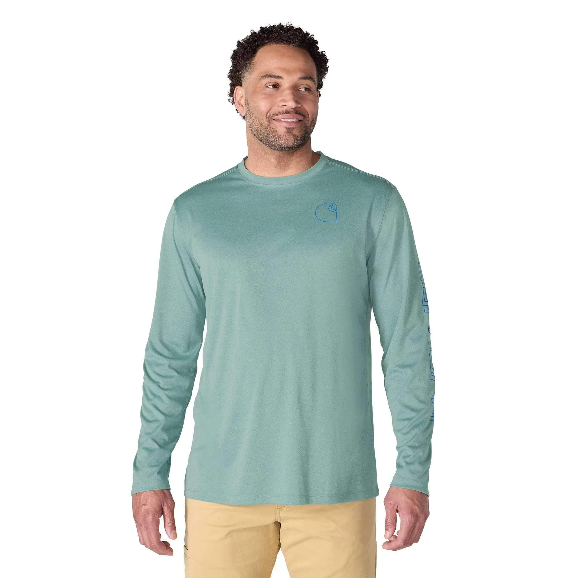 Force Sun Defender™ Relaxed LS Logo T-Shirt - 1