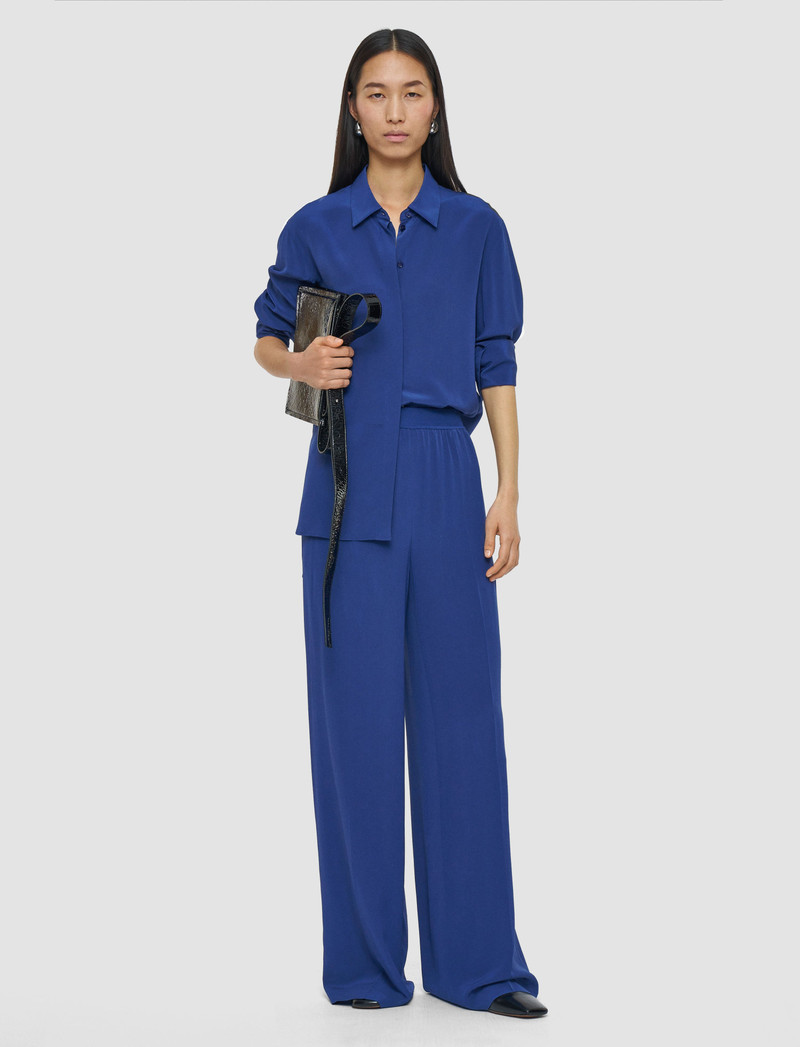 JOSEPH Hulin Crepe de Soie Silk Trousers outlook