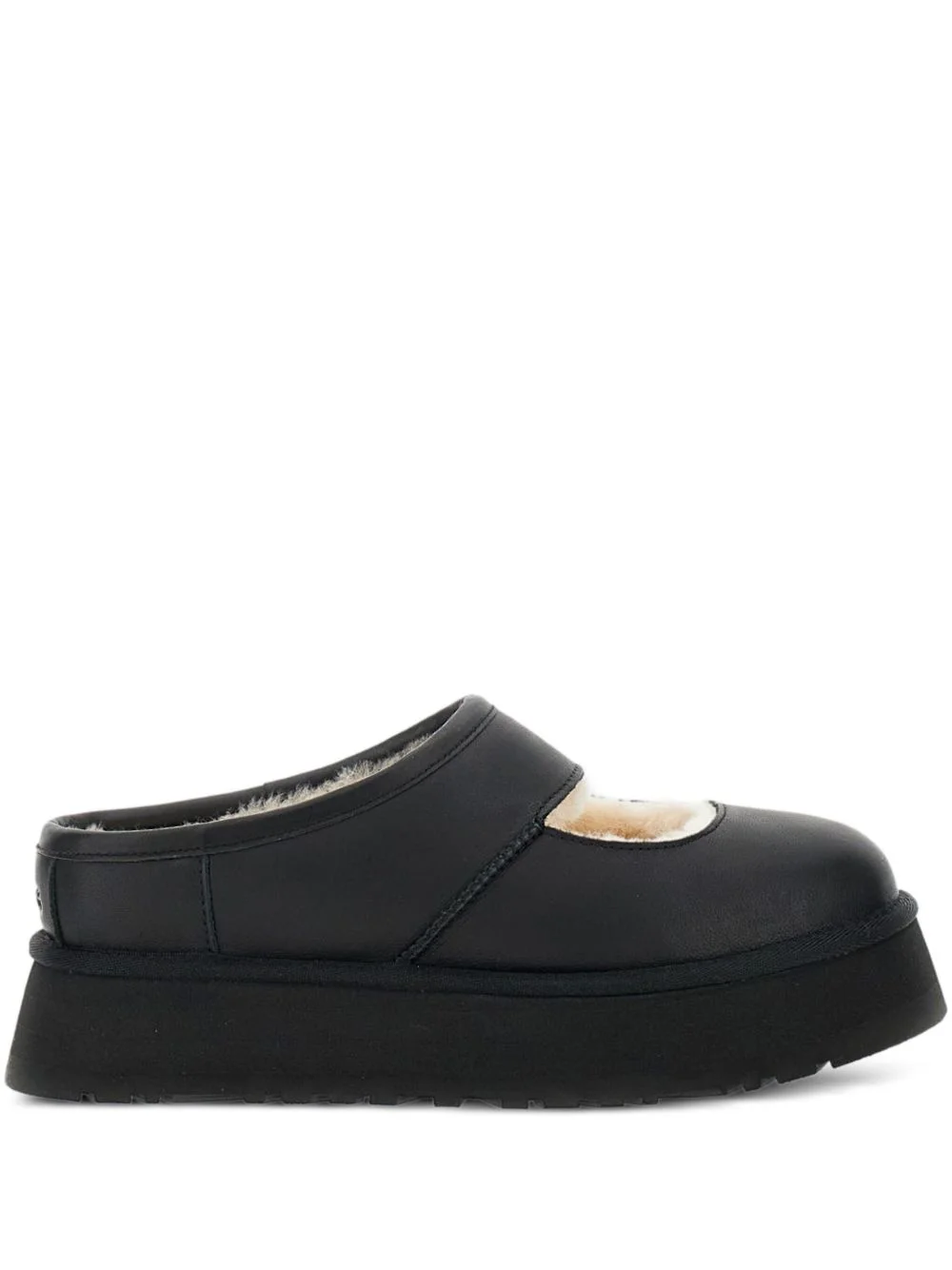 Bea platform leather mules - 1