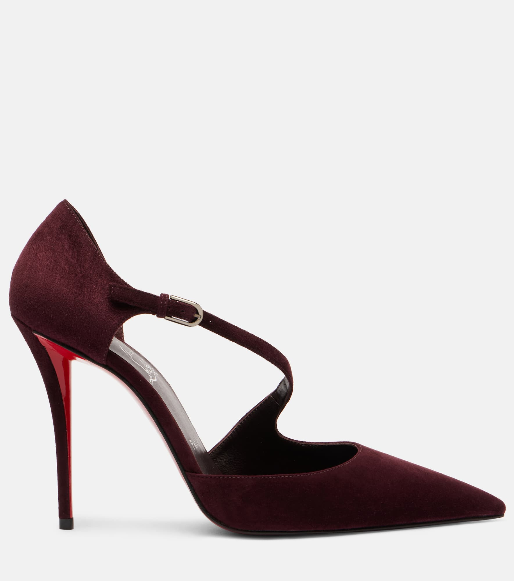 Miss Ziggyta 100 suede pumps - 4