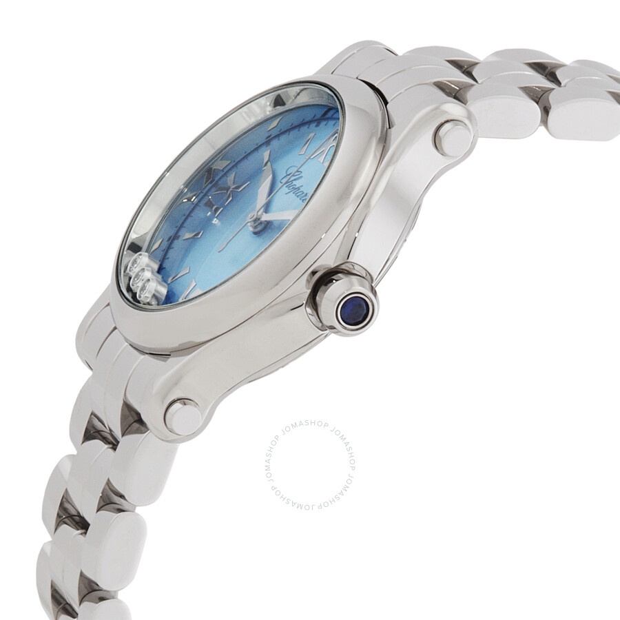 Chopard Happy Sport Quartz Blue Dial Ladies Watch 278590-3010 - 2