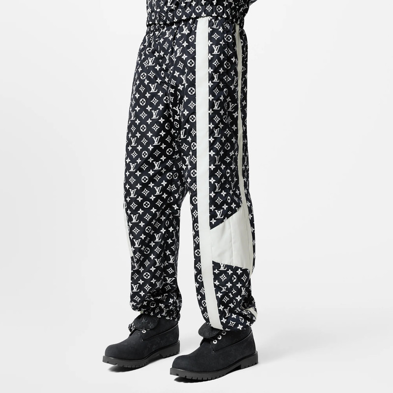 Monogram Printed Technical Track Pants 2