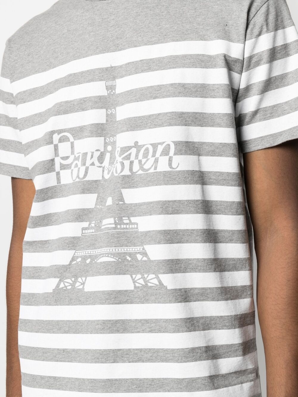 Parisien Tower striped T-shirt - 6