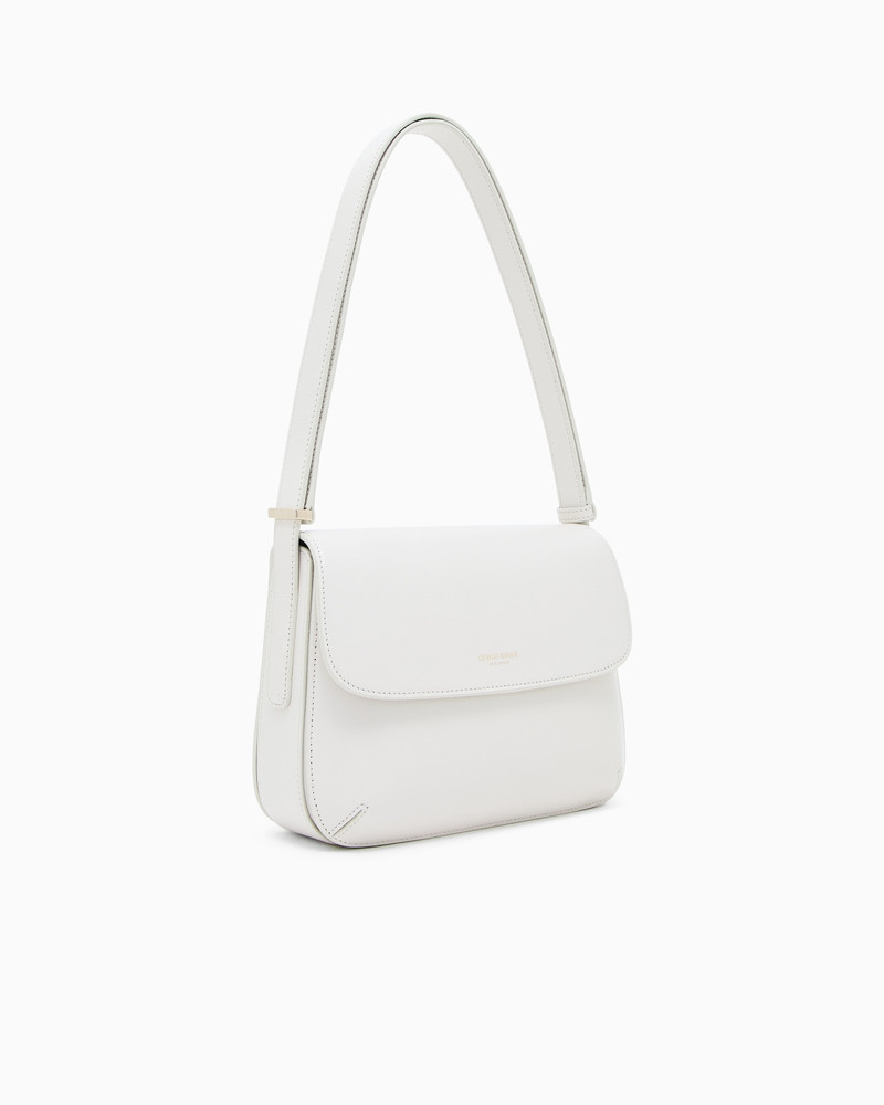 GIORGIO ARMANI LARGE PALMELLATO LEATHER LA PRIMA BAG outlook