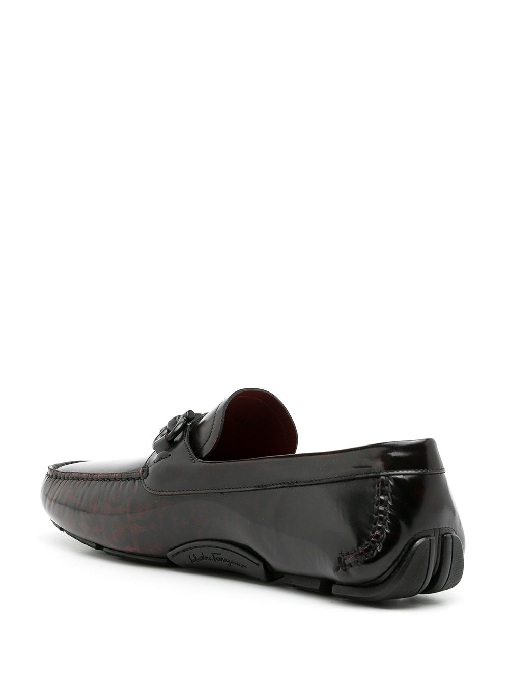 leather penny loafers - 3