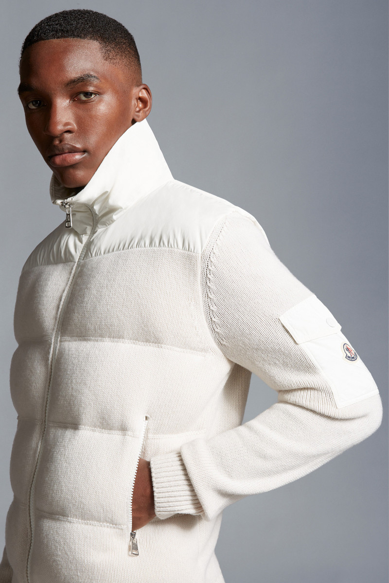 Padded Wool Cardigan 4