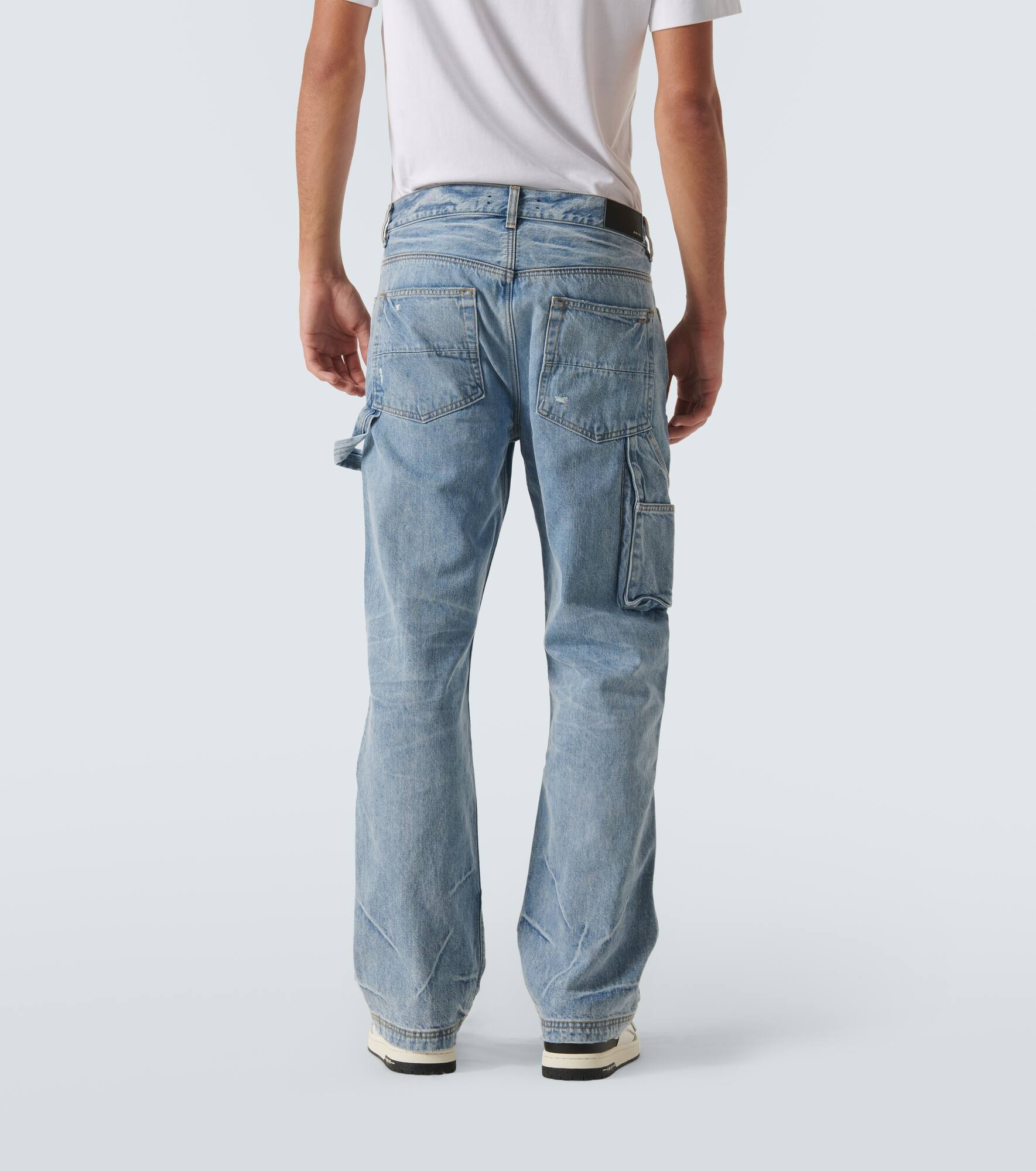 Mid-rise straight jeans - 4