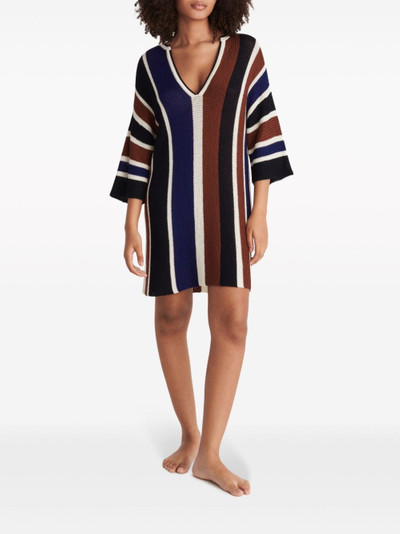 ERES Diego striped knitted minidress outlook