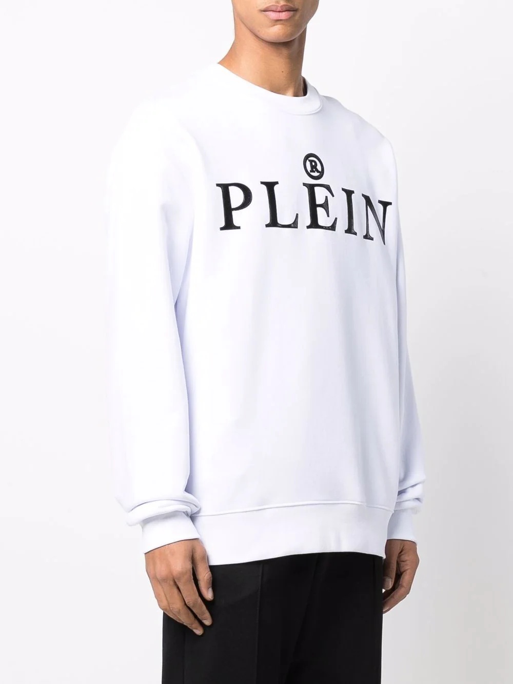 logo crew-neck sweatshirt - 4