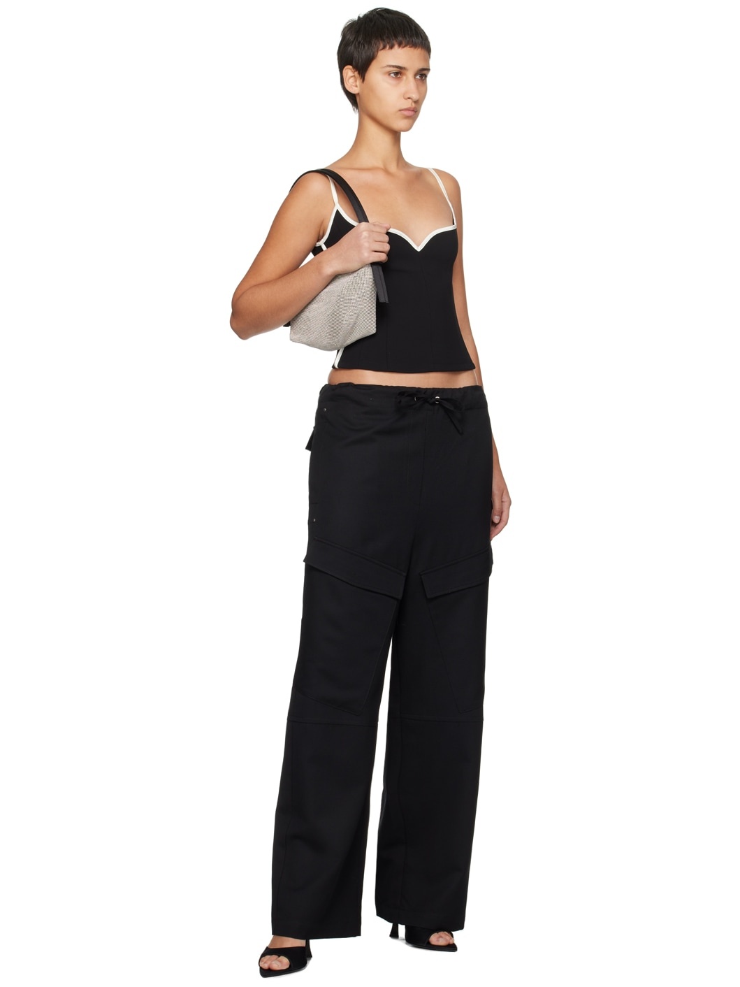 Black Herb Trousers - 4