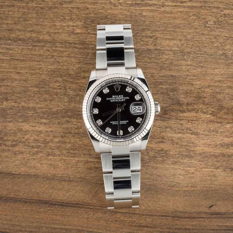 Rolex Datejust 126234 Black Diamond Dial - 6