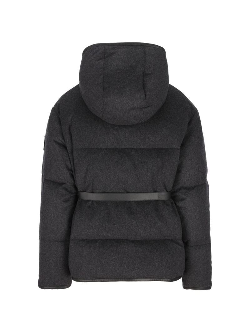 Tod's belted padded coat outlook