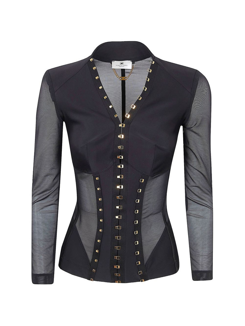 V-neck blouse 1