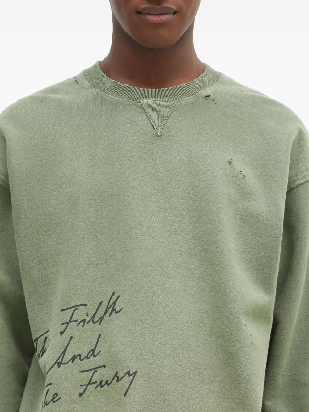 logo-print sweatshirt - 4