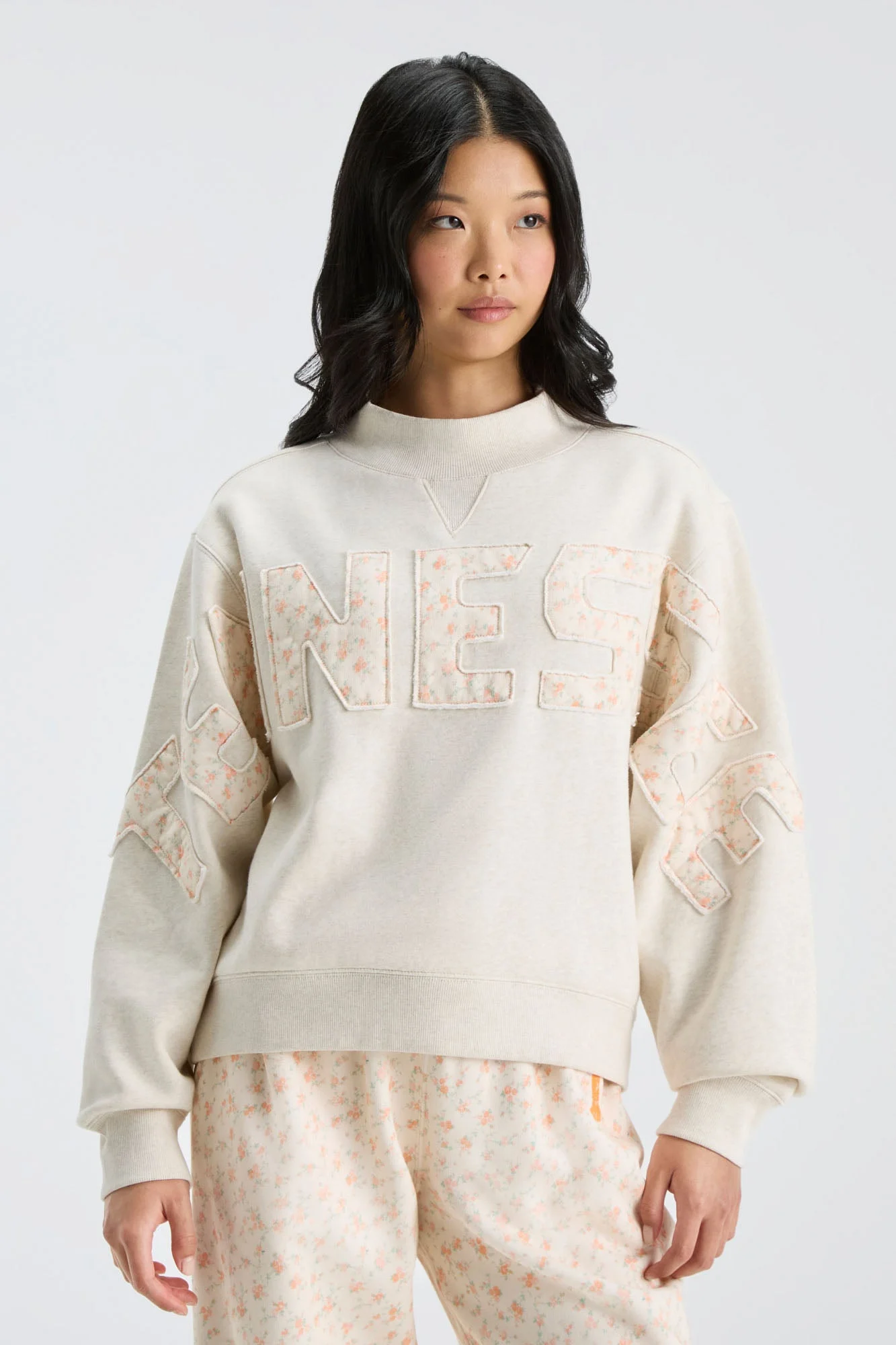 Fanatics x LoveShackFancy Mockneck Crew - 1