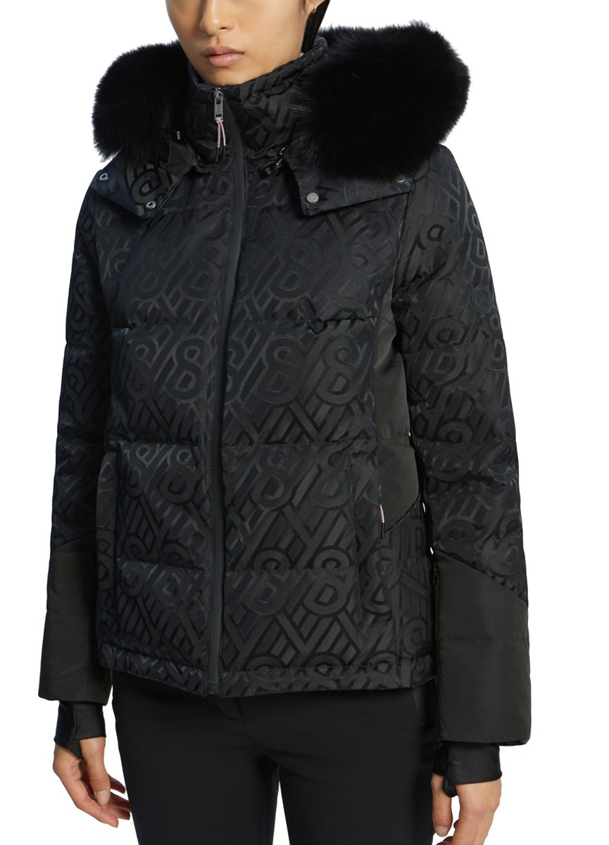 Ski jacket with printed monogram - 6